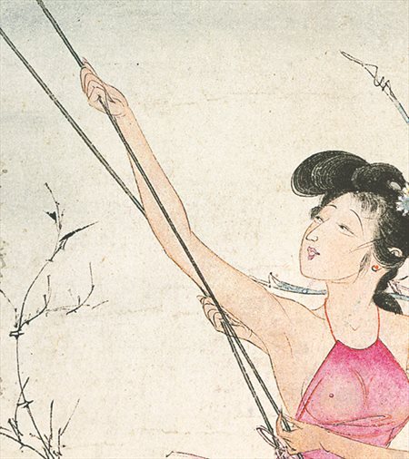 巴楚县-胡也佛的仕女画和最知名的金瓶梅秘戏图